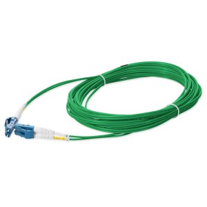 AddOn Networks ADD-LC-LC-1M9SMF-GN-TAA InfiniBand/fibre optic cable 1 m OFNR Green