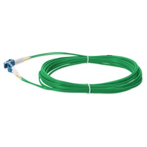 AddOn Networks ADD-LC-LC-1M9SMF-GN-TAA InfiniBand/fibre optic cable 1 m OFNR Green