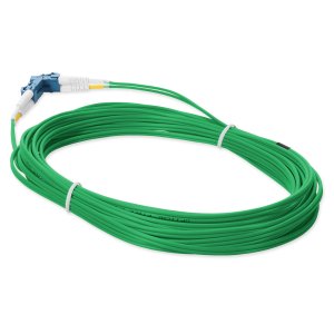 AddOn Networks ADD-LC-LC-1M9SMF-GN-TAA InfiniBand/fibre optic cable 1 m OFNR Green