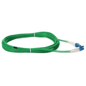 AddOn Networks ADD-LC-LC-1M9SMF-GN-TAA InfiniBand/fibre optic cable 1 m OFNR Green