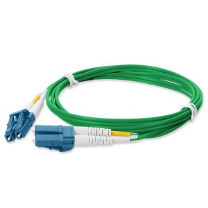 AddOn Networks ADD-LC-LC-1M9SMFP-GN-TAA InfiniBand/fibre optic cable 1 m OFNP Green