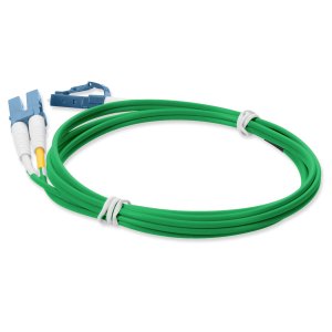 AddOn Networks ADD-LC-LC-1M9SMFP-GN-TAA InfiniBand/fibre optic cable 1 m OFNP Green