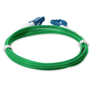 AddOn Networks ADD-LC-LC-1M9SMFP-GN-TAA InfiniBand/fibre optic cable 1 m OFNP Green