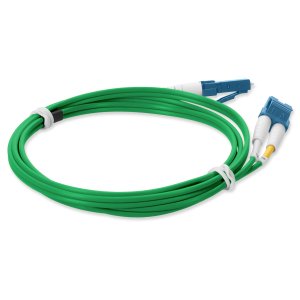 AddOn Networks ADD-LC-LC-1M9SMFP-GN-TAA InfiniBand/fibre optic cable 1 m OFNP Green