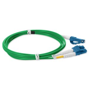 AddOn Networks ADD-LC-LC-1M9SMFP-GN-TAA InfiniBand/fibre optic cable 1 m OFNP Green