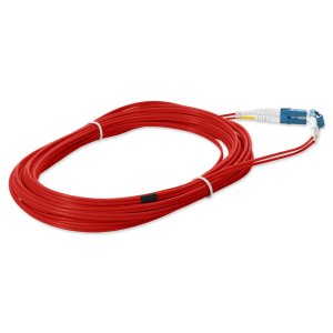 AddOn Networks ADD-LC-LC-2M9SMF-RD-TAA InfiniBand/fibre optic cable 2 m OFNR Red