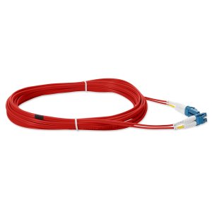 AddOn Networks ADD-LC-LC-2M9SMF-RD-TAA InfiniBand/fibre optic cable 2 m OFNR Red