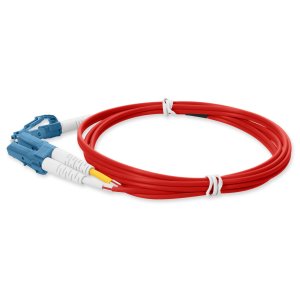 AddOn Networks ADD-LC-LC-2M9SMFP-RD-TAA InfiniBand/fibre optic cable 2 m OFNP Red