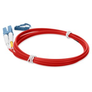 AddOn Networks ADD-LC-LC-2M9SMFP-RD-TAA InfiniBand/fibre optic cable 2 m OFNP Red