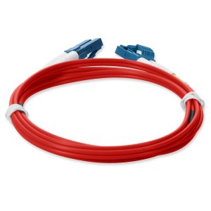 AddOn Networks ADD-LC-LC-2M9SMFP-RD-TAA InfiniBand/fibre optic cable 2 m OFNP Red