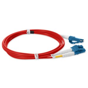 AddOn Networks ADD-LC-LC-2M9SMFP-RD-TAA InfiniBand/fibre optic cable 2 m OFNP Red