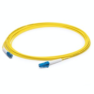 2m LC (Male) to LC (Male) Straight Yellow OS2 Simplex OFNR (Riser-Rated) Fiber Patch Cable