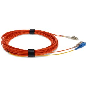 AddOn Networks ADD-MODE-LCSC6-20 InfiniBand/fibre optic cable 20 m LC CS OFNR Orange