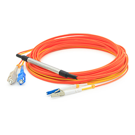 AddOn Networks ADD-MODE-SCLC5-5 InfiniBand/fibre optic cable 5 m LC SC Orange