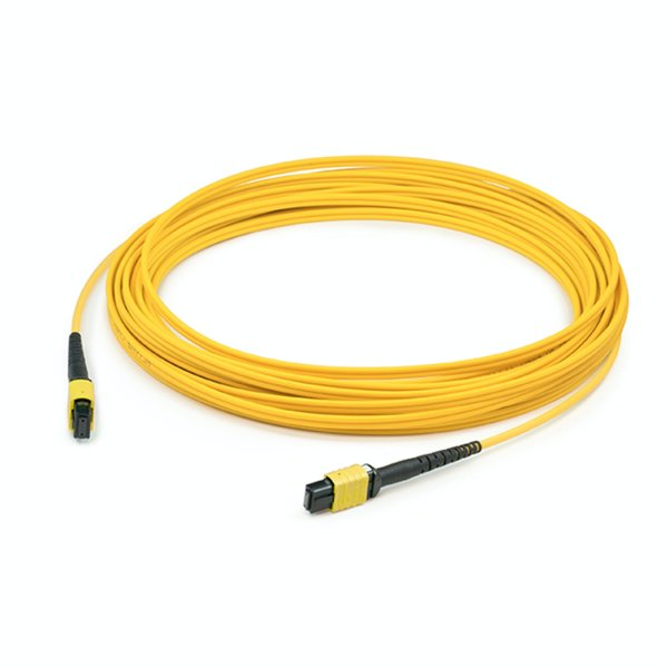 AddOn Networks ADD-MPOMPO-15M9SMFSP InfiniBand/fibre optic cable 15 m MPO OFNP Yellow