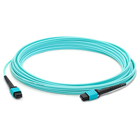 AddOn Networks 2m, 2xMPO InfiniBand/fibre optic cable MPO Turquoise