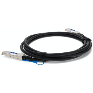 0.5 m, QSFP28 - QSFP28, CU, Passive, 100GBase, Black