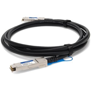 Dell DAC-Q28-100G-3M to Mellanox MCP1600-C005 Compatible TAA Compliant 100GBase-CU QSFP28 to QSFP28 Direct Attach Cable (Passive Twinax, 3m)