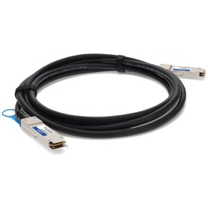 Juniper Networks JNP-100G-DAC-2-5M to NetAPP X66211A-2-5 Compatible TAA Compliant 100GBase-CU QSFP28 to QSFP28 Direct Attach Cable (Passive Twinax, 2.5m)