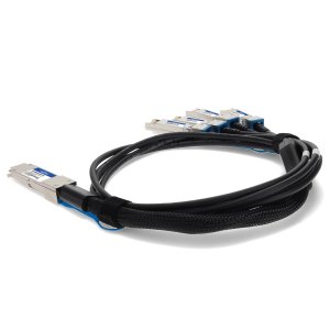 AddOn Networks ADD-Q28MUS28HPB-P0-5M InfiniBand/fibre optic cable 0.5 m QSFP28 4x SFP28 Black