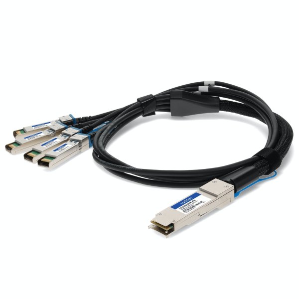 2 m, QSFP28 - 4x SFP28