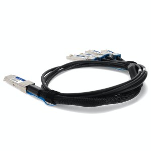 2 m, QSFP28 - 4x SFP28