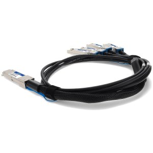 AddOn Networks ADD-Q28MUS28IN-P2M InfiniBand/fibre optic cable 2 m QSFP28 4xSFP28 Black