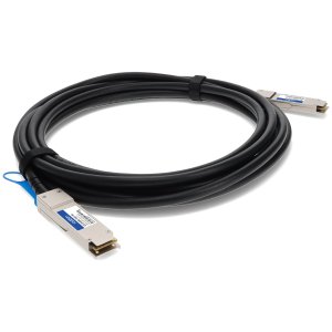 Arista Networks CAB-Q-Q-1-5M to Multiple OEM Compatible TAA Compliant 40GBase-CU QSFP+ to QSFP+ Direct Attach Cable (Passive Twinax, 1.5m)