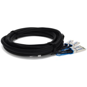 AddOn Networks ADD-QARSCI-PDAC5M InfiniBand/fibre optic cable 5 m QSFP+ 4xSFP+ Black