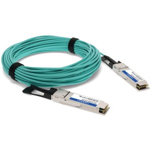 Cisco QSFP-H40G-AOC20M to Palo Alto Networks PAN-QSFP-AOC-20M Compatible TAA Compliant 40GBase-AOC QSFP+ to QSFP+ Direct Attach Cable (850nm, MMF, 20m)