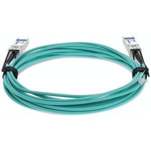 Arista Networks to QLogic Compatible TAA Compliant 10GBase-AOC SFP+ to SFP+ Direct Attach Cable (850nm, MMF, 5m)