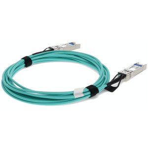 Arista Networks to QLogic Compatible TAA Compliant 10GBase-AOC SFP+ to SFP+ Direct Attach Cable (850nm, MMF, 5m)