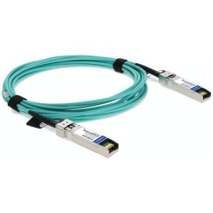 Arista Networks to QLogic Compatible TAA Compliant 10GBase-AOC SFP+ to SFP+ Direct Attach Cable (850nm, MMF, 5m)