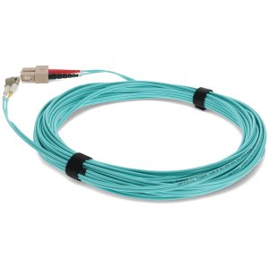 AddOn Networks ADD-SC-LC-0-5M5OM4 InfiniBand/fibre optic cable 0.5 m Silver