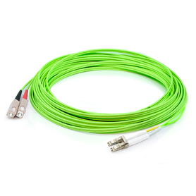 AddOn Networks ADD-SC-LC-10M5OM5 InfiniBand/fibre optic cable 10 m LOMM Green