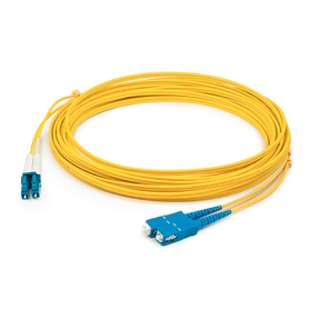 AddOn Networks ADD-SC-LC-10M9SMF-TAA InfiniBand/fibre optic cable 10 m OFNR Yellow