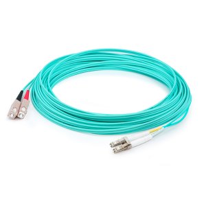 AddOn Networks ADD-SC-LC-26M5OM4P InfiniBand/fibre optic cable 26 m LOMM Aqua colour