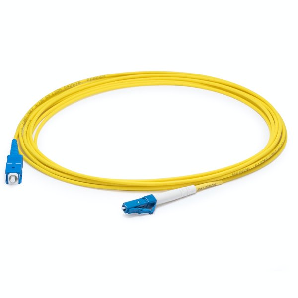 AddOn Networks 35m LC (Male) to SC (Male) Straight Yellow OS2 Simplex LSZH Fiber Patch Cable