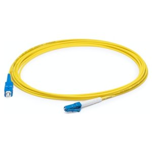 AddOn Networks ADD-SC-LC-38MS9SMF InfiniBand/fibre optic cable 38 m OFNR Yellow