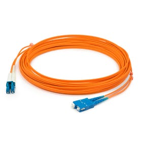 AddOn Networks ADD-SC-LC-5M5OM2 InfiniBand/fibre optic cable 5 m Orange