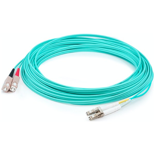 AddOn Networks ADD-SC-LC-63M5OM4P InfiniBand/fibre optic cable 63 m LOMM Aqua colour