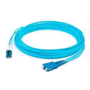 AddOn Networks ADD-SC-LC-68M5OM4 InfiniBand/fibre optic cable 68 m OFNR Aqua colour