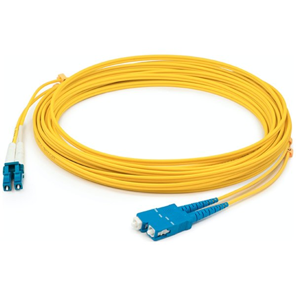 AddOn Networks ADD-SC-LC-90M9SMF InfiniBand/fibre optic cable 90 m CMR Yellow