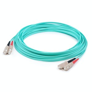 AddOn Networks ADD-SC-SC-0-5M5OM4 InfiniBand/fibre optic cable 0.5 m OFNR Aqua colour