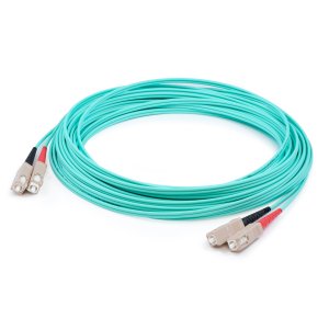 AddOn Networks ADD-SC-SC-10M5OM4P InfiniBand/fibre optic cable 10 m LOMM Aqua colour