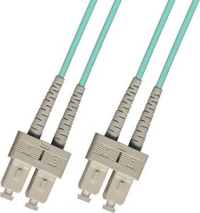 AddOn Networks SC/SC 15m InfiniBand/fibre optic cable Turquoise