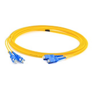 AddOn Networks 15m SC-SC InfiniBand/fibre optic cable Yellow