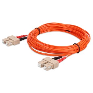 AddOn Networks ADD-SC-SC-1M6MMF-50PK-TAA InfiniBand/fibre optic cable 1 m OFNR Orange