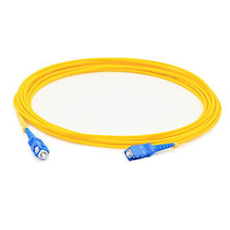 AddOn Networks 1m SC/SC InfiniBand/fibre optic cable Yellow