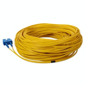 AddOn Networks ADD-SC-SC-20M9SMF-TAA InfiniBand/fibre optic cable 20 m OFNR Yellow